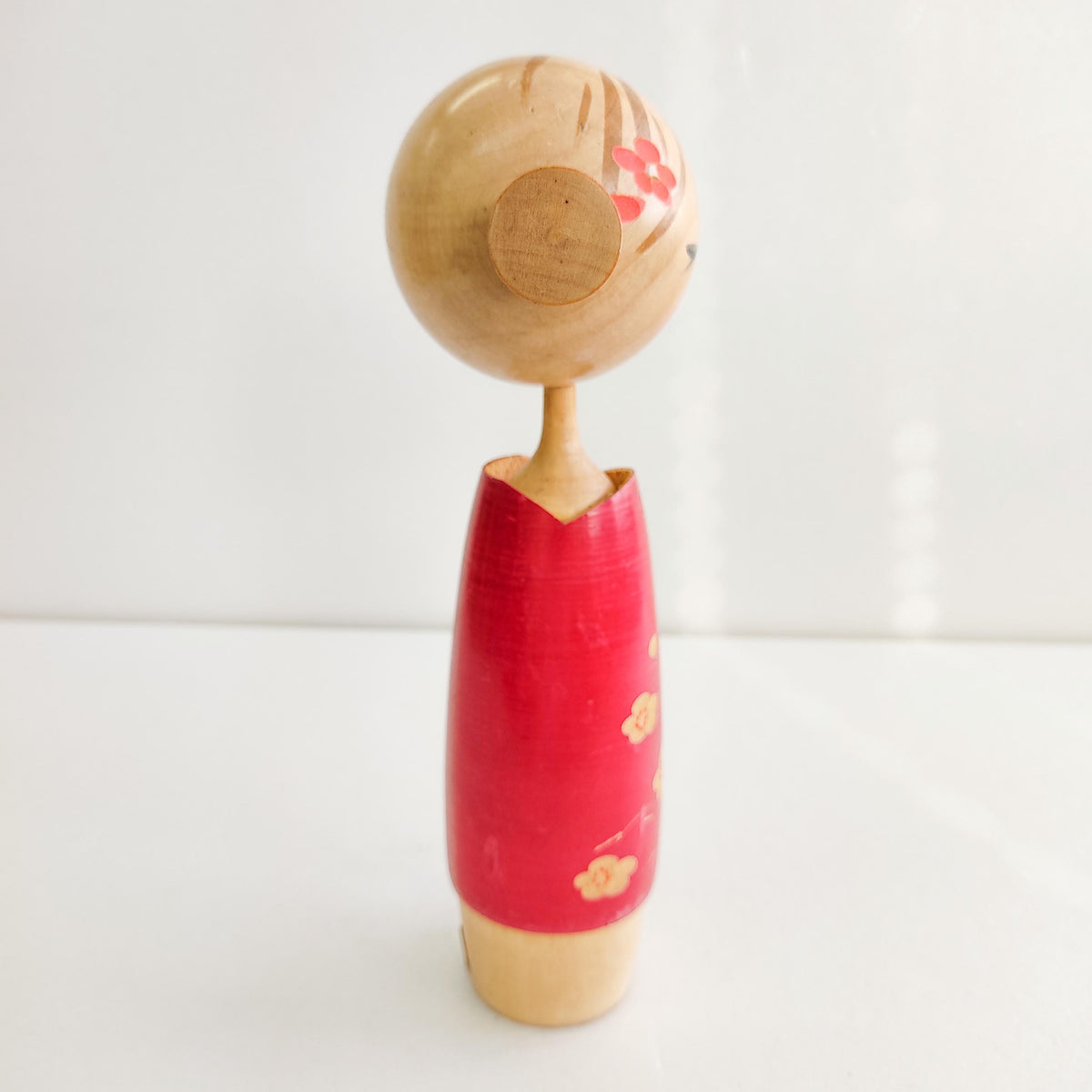 Very store Cute Modern Creative Wooden Kokeshi Doll by Miyashita Hajime Pigtails